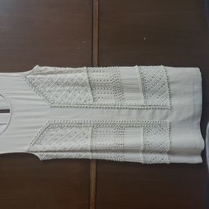Beautiful dress with intricate pearl work